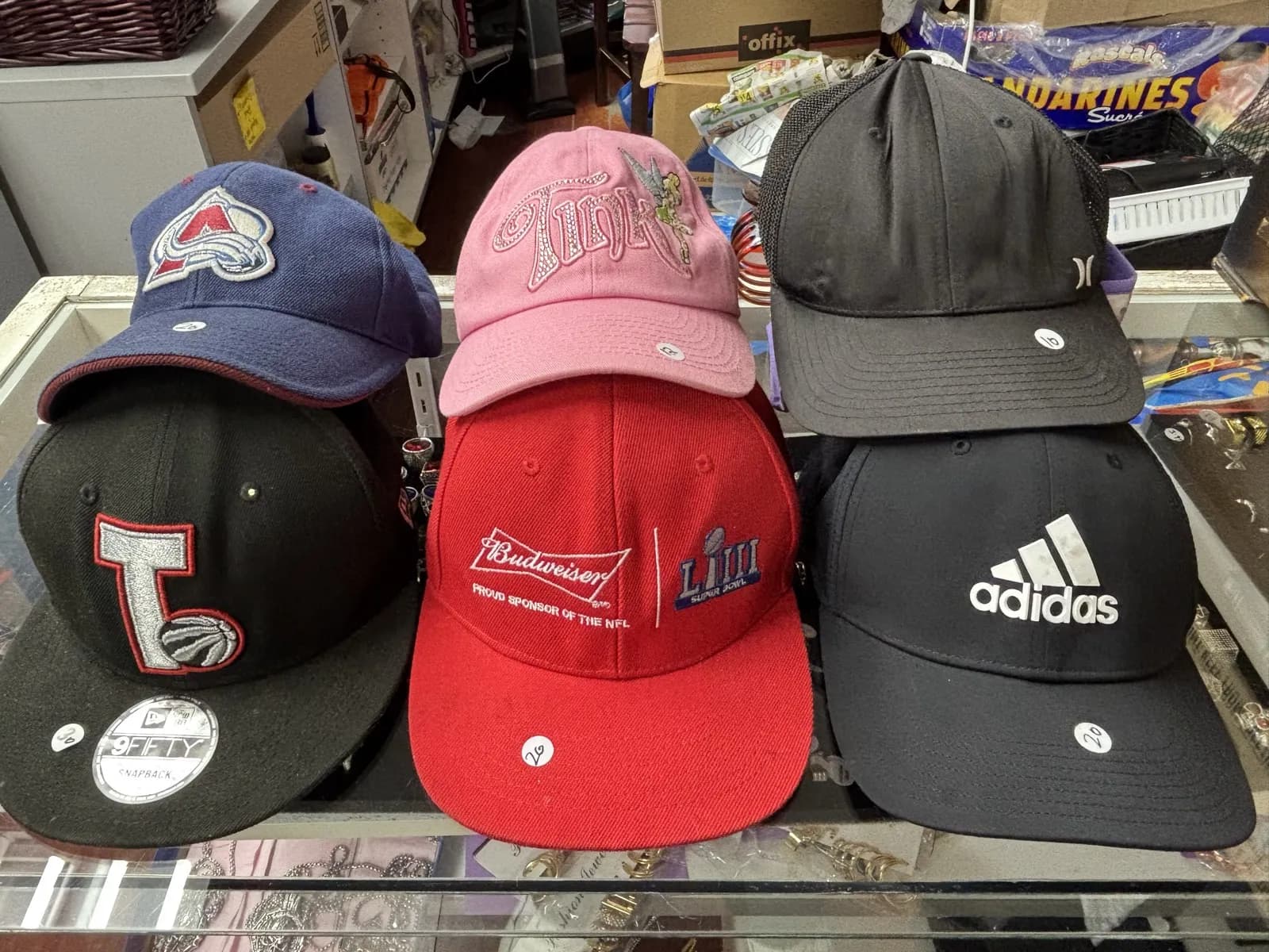 Brand name hats and caps