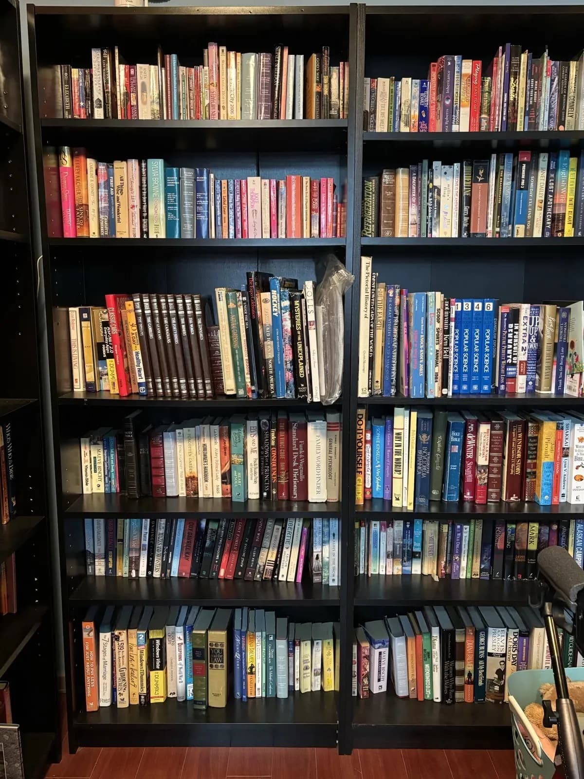 Books section at Raba Thrift Store